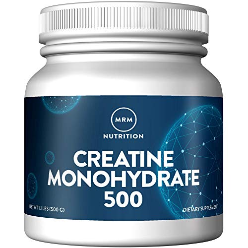 Creatine Monohydrate 500 Micronized Performance Powder 100 Servings K2771
