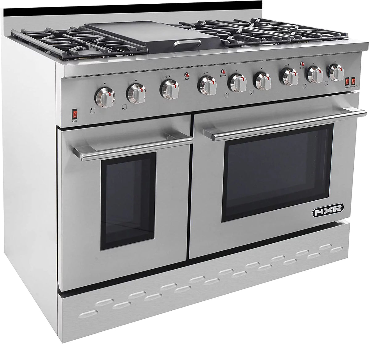 48" Stainless Steel Propane Gas Range with Convection Oven U7121