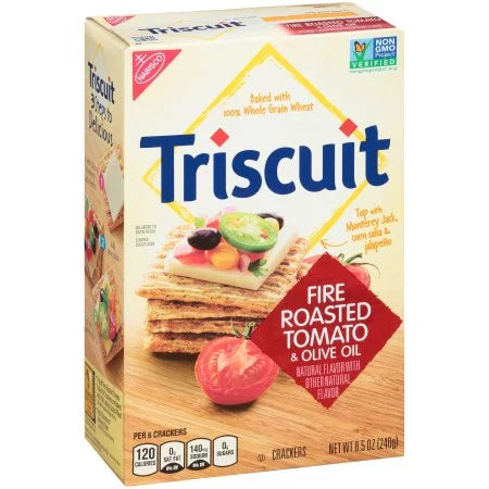 Fire Roasted Tomato & Olive Oil Crackers H66795