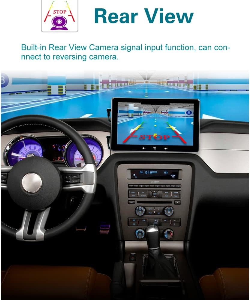 7 Inch Touchscreen Monitor with Bluetooth Car Stereo T12460