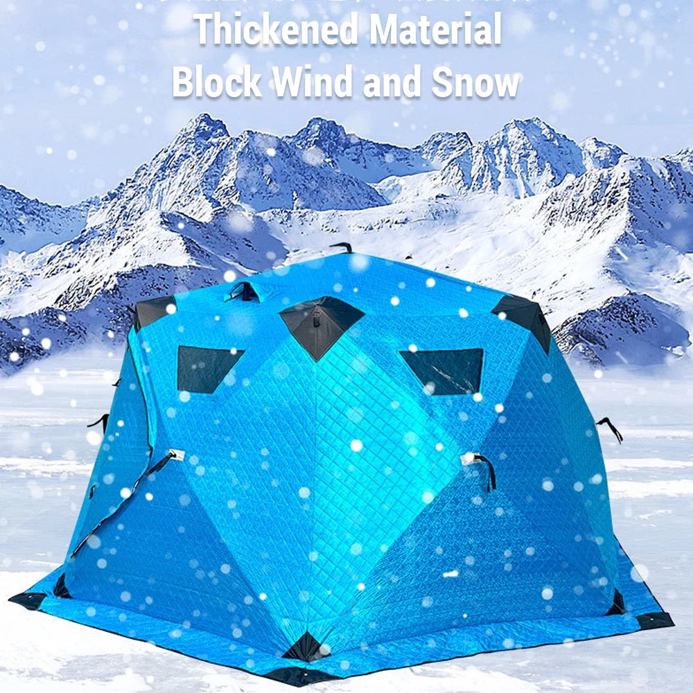 Insulated Ice Fishing Tent for 5 8 People F277424