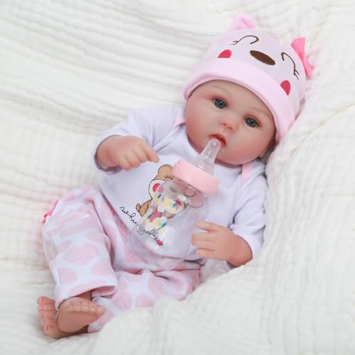 16 Inches Realistic Soft Vinyl Newborn Baby Doll B5110