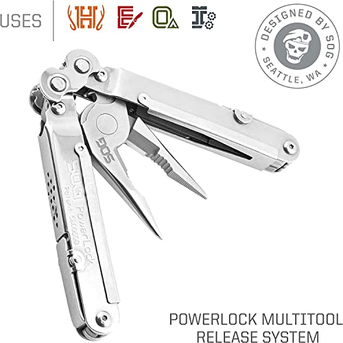 Black 420 Stainless Steel Multi-Tool with 18 Tools N2927