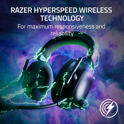 Black Wireless Gaming Headset with 50mm Drivers R768841