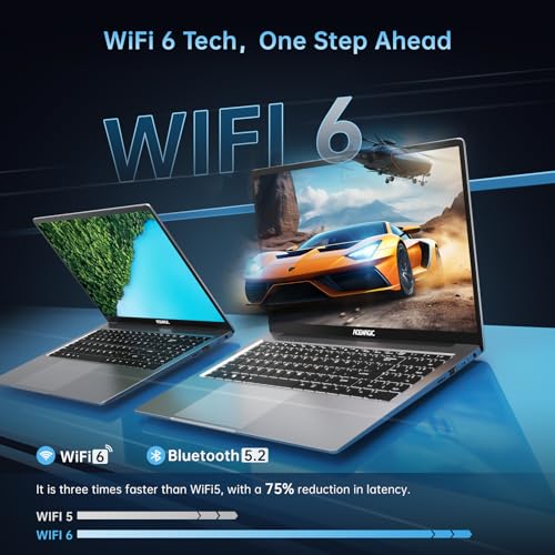 16.1inch Gaming Laptop with AMD Ryzen 7 5700U, 16GB RAM 512GB NVMe SSD Z4408