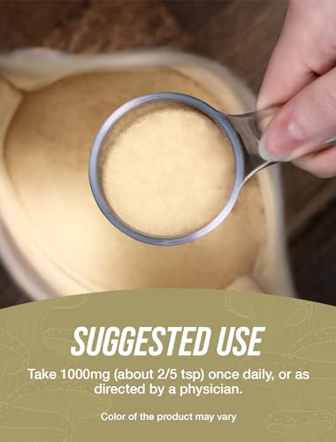 Reishi Mushroom Extract Powder, 1000mg per Serving, 500g (1.1 lbs) N7324