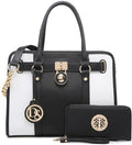 Top Handle Satchel Tote Shoulder Hobo Bag with Wallet Set 2pcs A525173