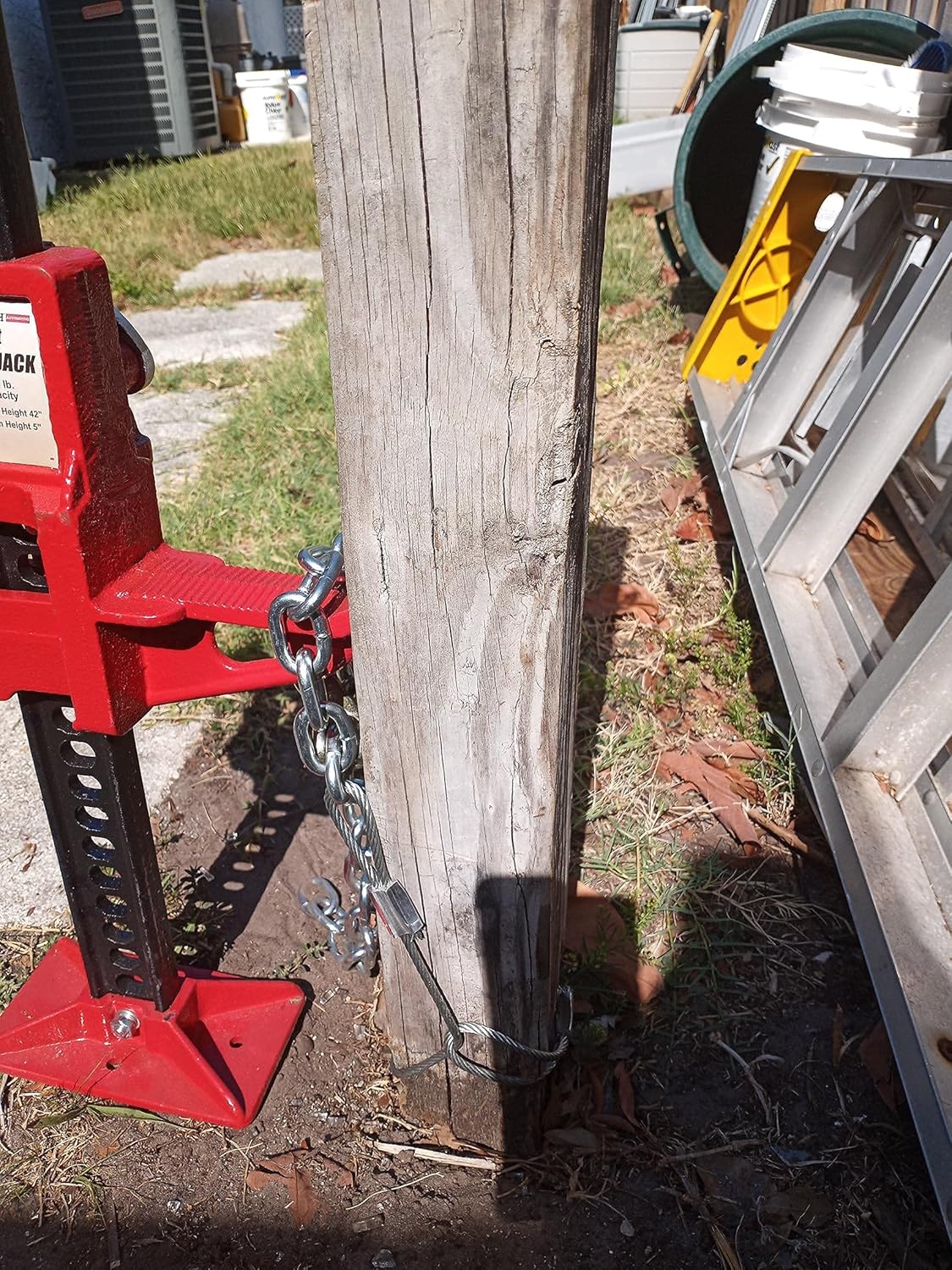 Remove Fence Poles Even Broken Posts D741