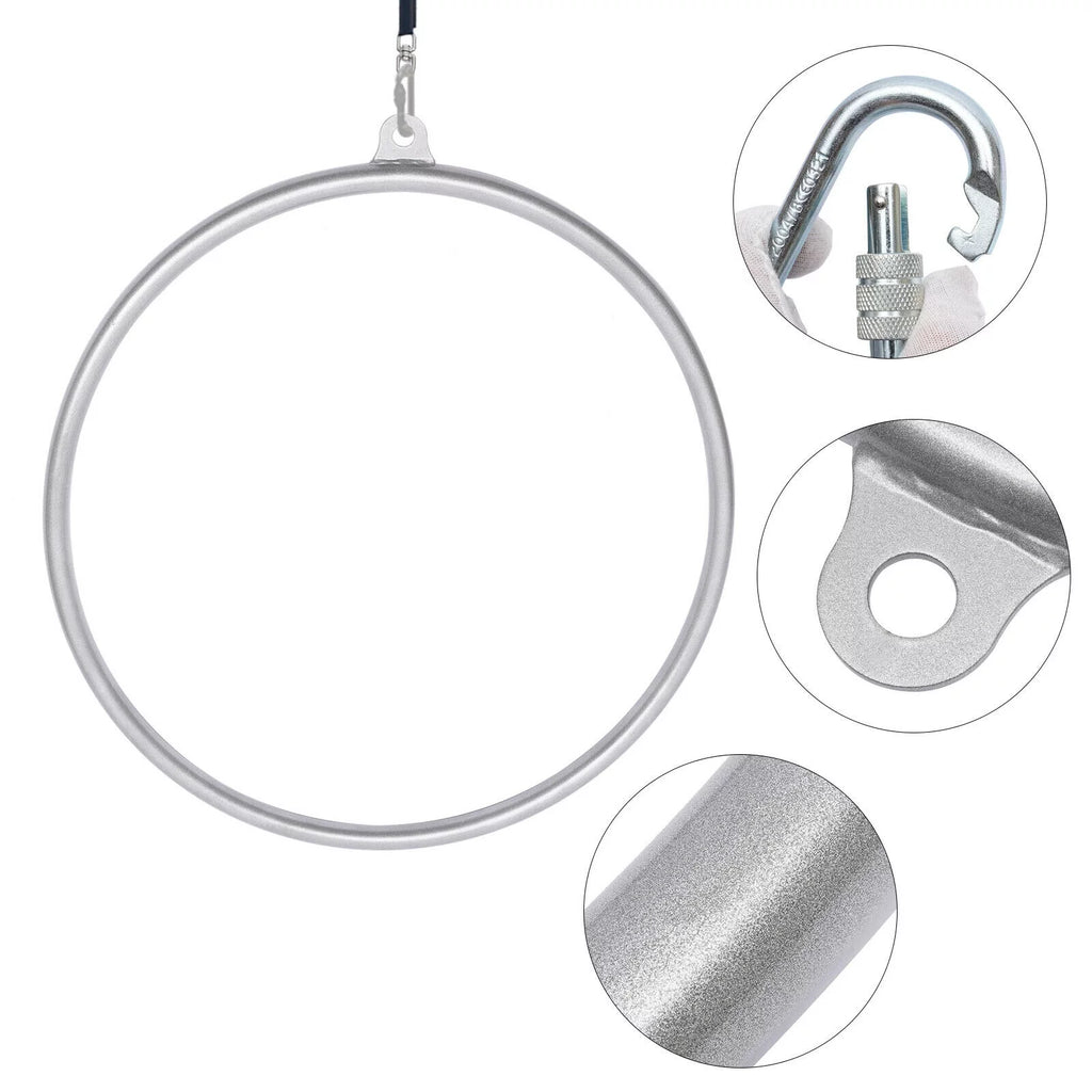 33.5" Yoga Ring Aerial Lyra Hoop Gymnastic Equipment I250249