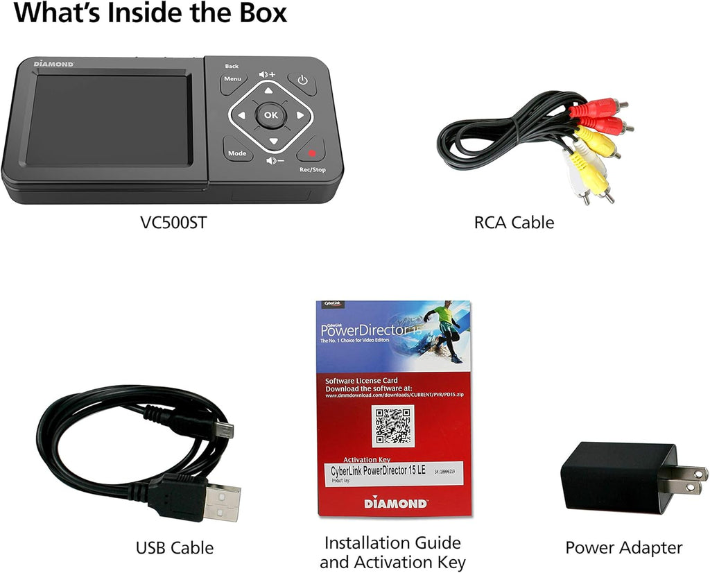 Digital Converter for Composite/S-Video RCA AV Video Capture A1573
