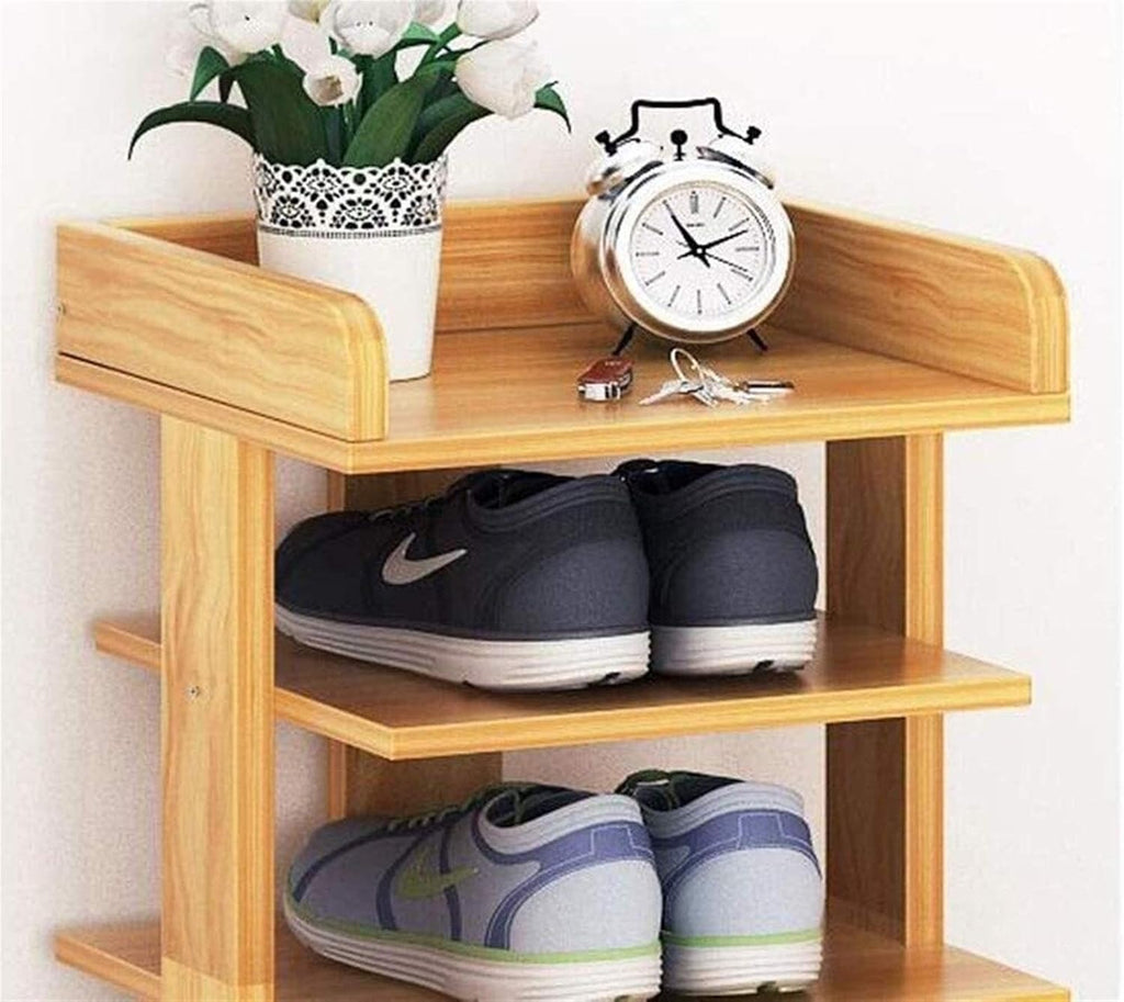 Tall Narrow Shoe Cabinet with Adjustable Shelf and Drawer O688