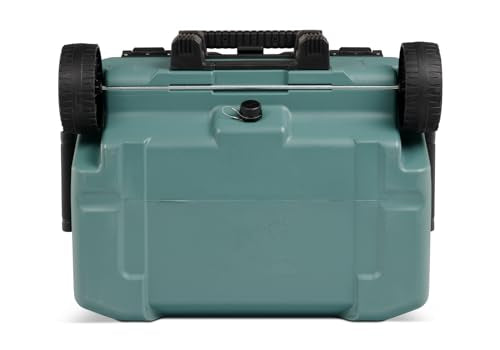 52Qt Wheeled Cooler Insulated Hard Shell Ice Chest T7159